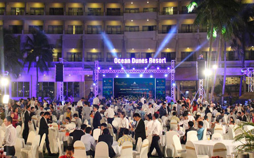 Hơn 300 sản phẩm của dự án Ocean Dunes đã tìm được chủ nhân trong thời gian ngắn.