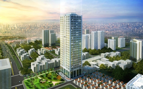 Phối cảnh dự án Hanoi Landmark 51. 