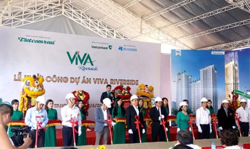 Vietcomreal chính thức khởi công dự án Viva Riverside