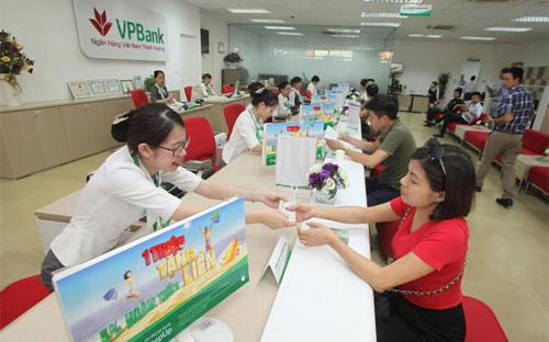 Giao dịch tại VPBank.<br>