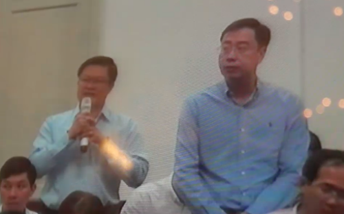 Ông Đinh Văn Ngọc - cựu Tổng giám đốc BSR tại Toà hôm 11/9.<br>