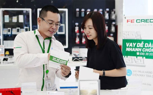 Giao dịch tại FE Credit.<br>