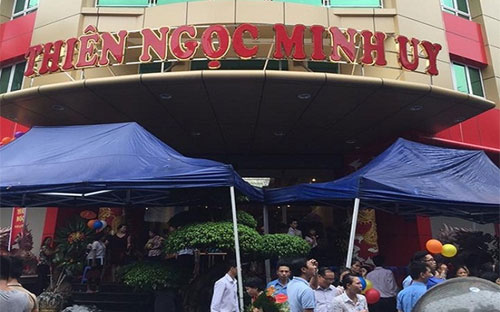 Tính đến thời điểm kiểm tra, Thiên Ngọc Minh Uy có hơn 81.000 nhà 
phân phối. Năm 2014-2015 đã thu tổng cộng 3.448 tỷ đồng tiền mặt từ 
người tham gia. 