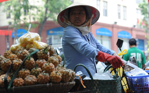 Đầu năm 2011, Đại hội Đảng lần thứ 11 đã thông qua mức tăng GDP bình quân 5 năm từ 7 - 7,5% trong giai đoạn 2011 - 2015 - Ảnh: Việt Tuấn.<br>