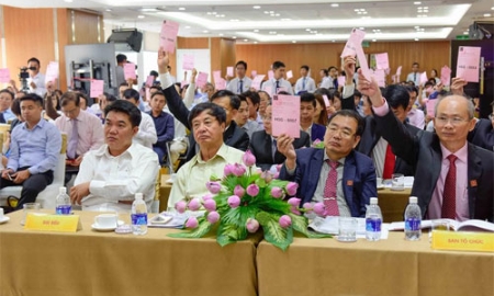 Đại hội đồng cổ đông Tập đoàn Hoa Sen ngày 6/9/2016.