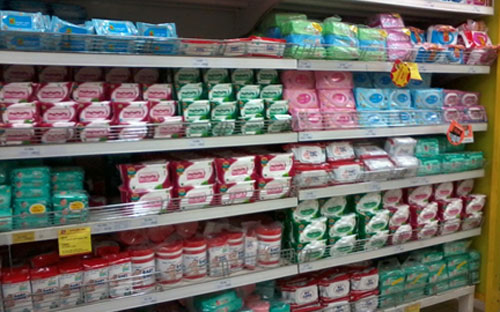 Nhiều thương hiệu Việt đã chiếm thị phần lớn trên thị trường trong nước.<br>