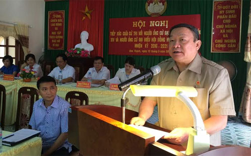 Ông Thào Xuân Sùng - Phó trưởng ban thường trực Ban Dân vận Trung ương.