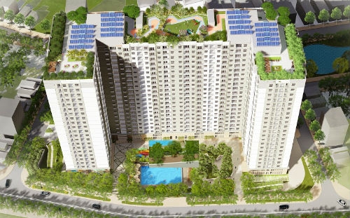 Phối cảnh dự án EcoHome Phúc Lợi.<br>