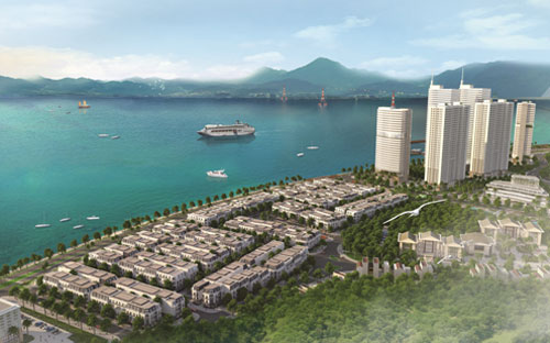 Phối cảnh dự án Vinhomes Dragon Bay.