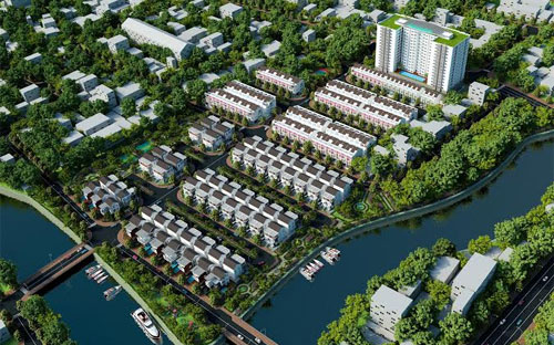 Phối cảnh dự án Jamona Golden Silk.