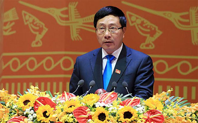 Phó thủ tướng Phạm Bình Minh.<b><br></b>