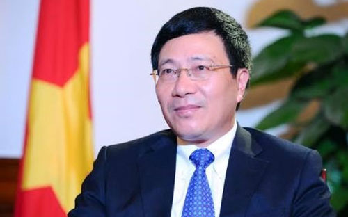 Phó thủ tướng - Bộ trưởng Ngoại giao Phạm Bình Minh.