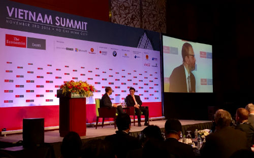 <font face="Arial, Verdana"><span style="font-size: 13.3333px;">Hội nghị Vietnam Summit 2016.</span></font>