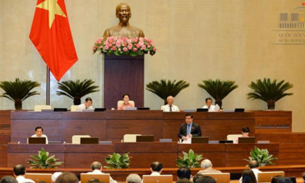 Phiên chất vấn và trả lời chất vấn Nhóm vấn đề thứ 4 tại Hội trường - Ảnh: Quochoi.vn.