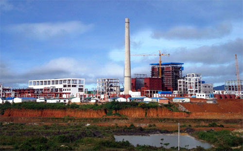 Nhà máy alumin Nhân Cơ.