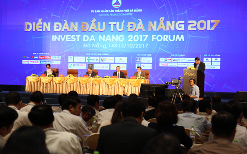 Diễn đàn Đầu tư Đà Nẵng diễn ra sáng 15/10.