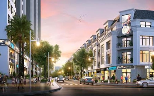 Phối cảnh một góc dự án Vinhomes Gardenia.<br>