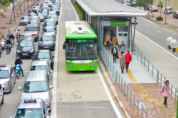 Tuyến BRT đầu tiên của Hà Nội đã chính thức hoạt động được hơn 2 tháng.