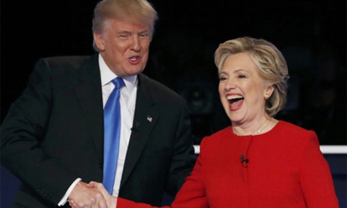Cận cảnh cuộc tranh luận đầu tiên Trump-Clinton