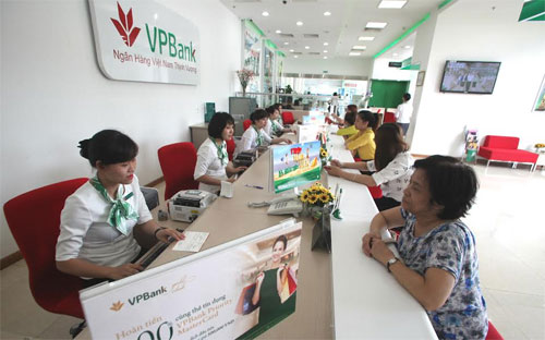 Giao dịch tại VPBank.<br>