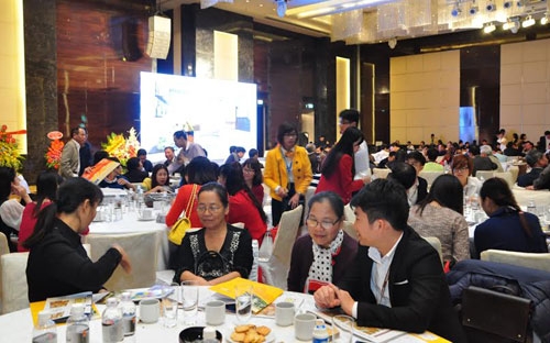Lễ mở bán Hanoi Landmark 51 tại khách sạn JW Marriott Hotel Hanoi hôm 29/11 đã thu hút hơn 350 khách hàng tham dự.
