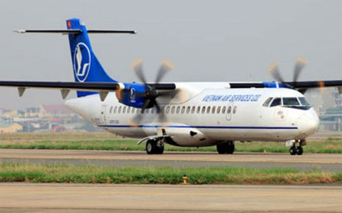Một chiếc máy bay ATR72.