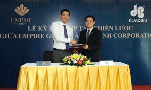 Empire Group và Hòa Bình Corporation hợp tác chiến lược
