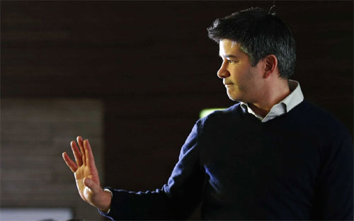 CEO Uber, ông Travis Kalanick - Ảnh: Reuters.<br>