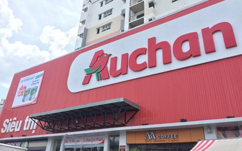 Một điểm bán lẻ của Auchan.