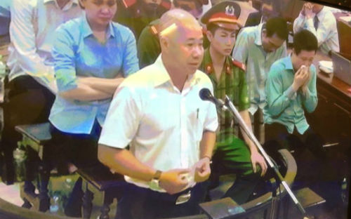 Các bị cáo trả lời tại Tòa ngày 19/9.<br>