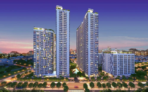 Phối cảnh dự án The Western Capital.