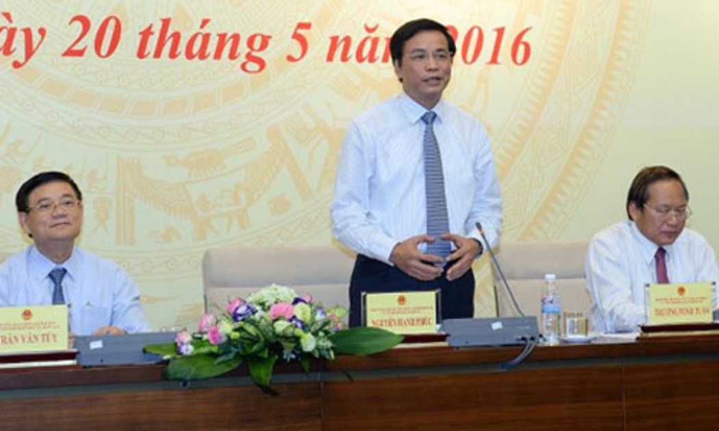 Hội đồng Bầu cử Quốc gia họp báo về công tác chuẩn bị cho ngày bầu cử đại biểu Quốc hội khoá 14.