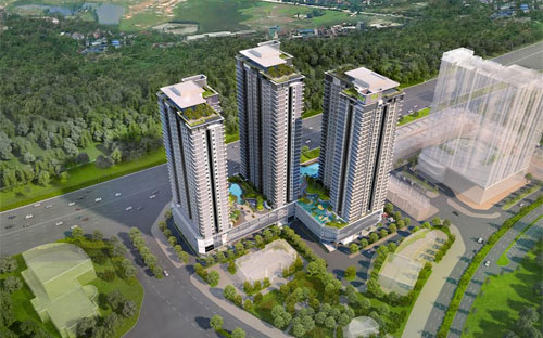 The ZEN Residence còn là khu chung cư có vị trí đẹp và thuận tiện nhất của khu đô thị Gamuda Gardens. 