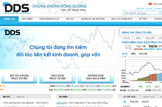 Do phải đối mặt với nhiều khó khăn từ sự suy giảm của thị truờng, DDS không thể tập trung được các nguồn lực vốn mới để mở rộng các dịch vụ hỗ trợ khách hàng.