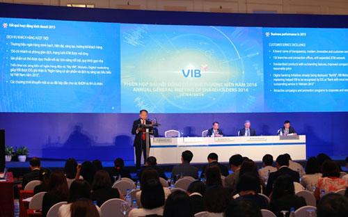 Đại hội đồng cổ đông đã thông qua báo cáo của Hội đồng quản trị và kết quả kinh doanh đã được kiểm toán.