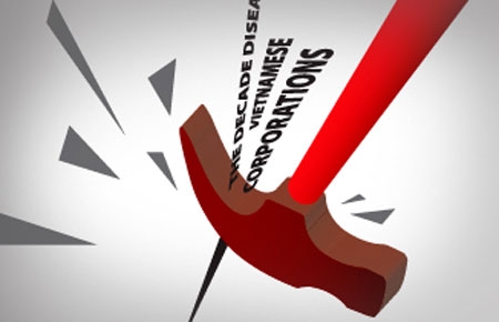 Không chỉ khối tư nhân, các doanh nghiệp nhà nước cũng nợ đìa với tỉ lệ nợ/vốn chủ sở hữu trung bình là 1,71 (theo Bộ Tài chính) - Ảnh minh họa.