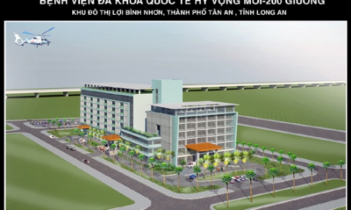 DRH đầu tư 286 tỷ đồng xây dựng bệnh viện đa khoa