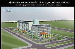 Mô hình dự án Bệnh viện Đa khoa của DRH.