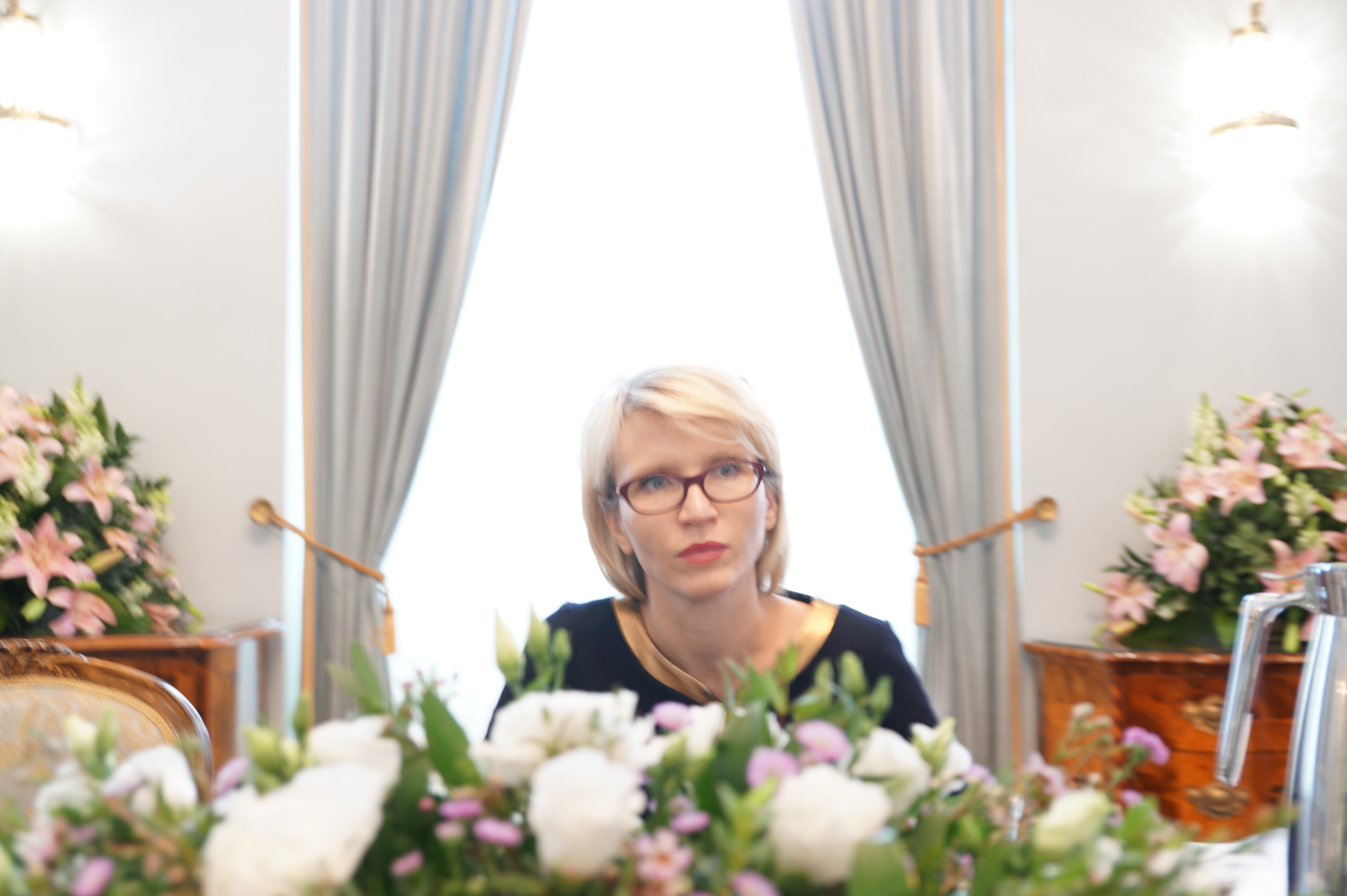 Bà Marta Gajecka, Cố vấn kinh tế của Tổng thống Ba Lan.