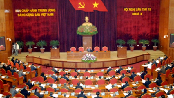 Khai mạc Hội nghị lần thứ 15 Ban Chấp hành Trung ương khóa X