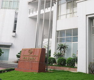 Trụ sở của Vinaconex - Ảnh: Quang Liên.
