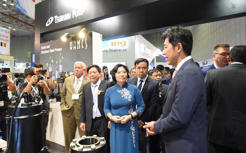 Hai triển lãm sẽ góp phần quan trọng việc phát triển bền vững ngành nước và năng lượng của Việt Nam.