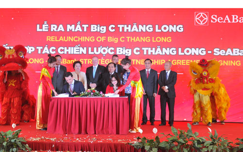 Thoả thuận hợp tác chiến lược giữa SeABank và Hệ thống siêu thị Big C tại Hà Nội thể hiện nguyện vọng của các bên cùng phát triển quan hệ hợp tác lâu dài, bền vững, nâng cao hiệu quả hoạt động, đồng thời khẳng định giá trị thương hiệu của hai bên trong tâm trí khách hàng.