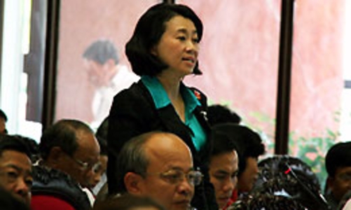 Bà Đặng Thị Hoàng Yến đề xuất Luật Bảo vệ quyền riêng tư