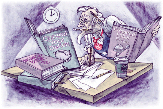 Với những gì đã trải qua, người Đức có mối quan tâm lớn hơn tới vấn đề tài chính dài hạn, vì họ không tin tưởng là tương lai sẽ tốt đẹp hơn ngày hôm nay - Minh họa: NYT.