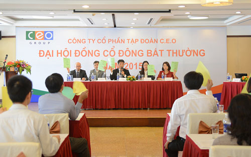  Chủ tịch Hội đồng Quản trị CEO Group Đoàn Văn Bình khẳng định sẽ hoàn 
thành kế hoạch lợi nhuận và cổ tức theo Nghị quyết Đại hội đồng cổ đông 
năm 2015.