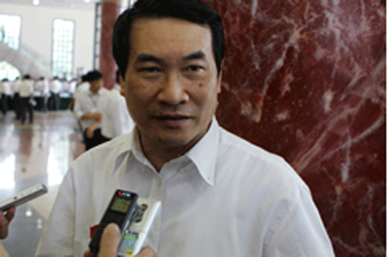 Chủ nhiệm Ủy ban Văn hóa, Giáo dục, Thanh niên, Thiếu niên và Nhi đồng Đào Trọng Thi. 