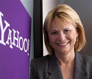 Carol Bartz tiếp quản ghế CEO tại Yahoo trong thời điểm hãng đang phải đối mặt với tương đối nhiều thách thức - Ảnh: Reuters.