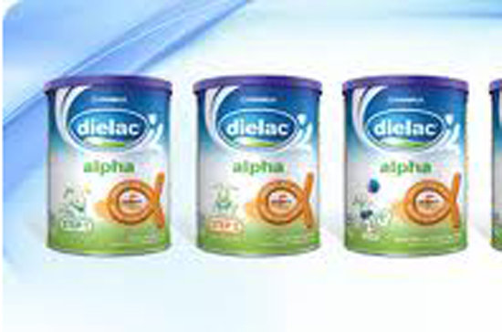 Sản phẩm sữa Dielac của Vinamilk.
