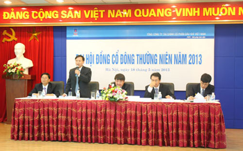 Năm 2013, PVFC trình đại hội đồng cổ đông thông qua kế hoạch 
doanh thu dự kiến đạt 5.674 tỷ đồng, trong đó, doanh thu công ty mẹ đạt 
5.500 tỷ đồng; lợi nhuận sau thuế dự kiến đạt 72,5 tỷ đồng.